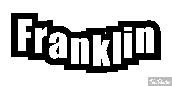Franklin Efekt tekstowy