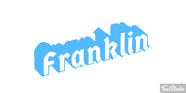 Franklin Efekt tekstowy