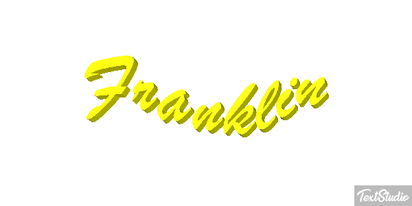 Franklin Efekt tekstowy