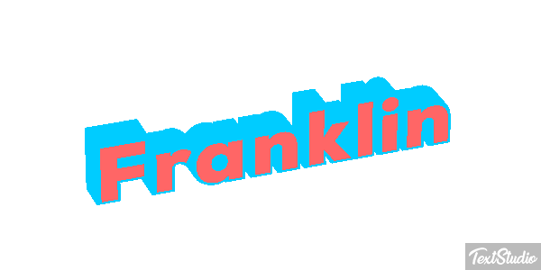Franklin Efekt tekstowy