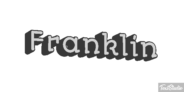 Franklin Efekt tekstowy