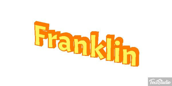 Franklin Efekt tekstowy