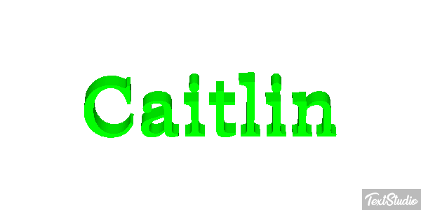 Caitlin テキスト効果