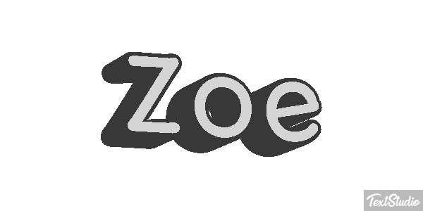 Zoe Texteffekt