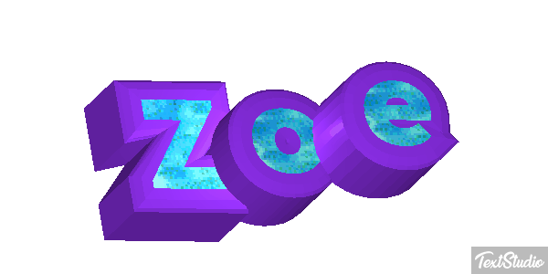 Zoe Texteffekt