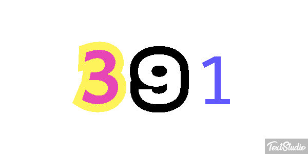 391 Effet de texte