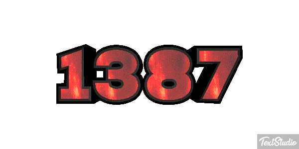1387 Text effect
