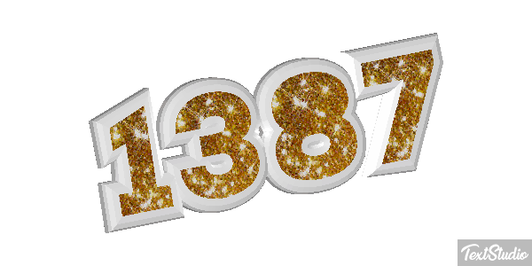 1387 Text effect