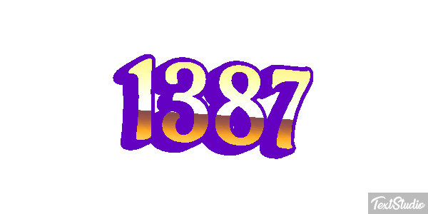 1387 Text effect