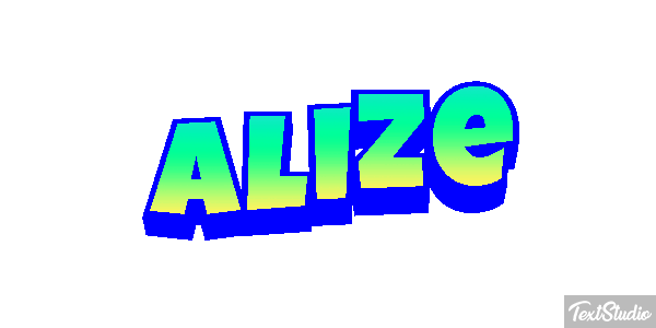 Alizé Texteffekt