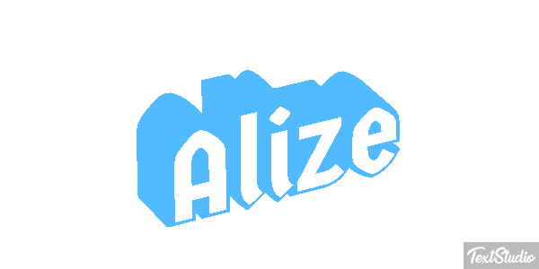 Alizé Texteffekt