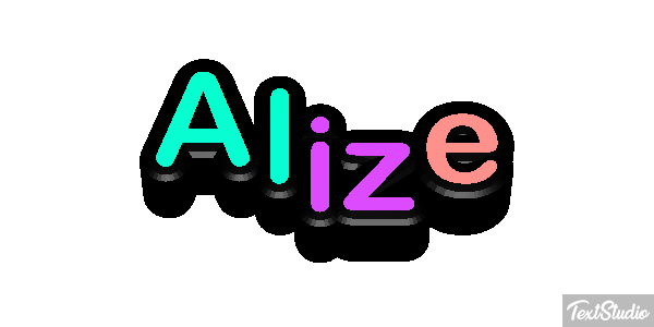 Alizé Texteffekt