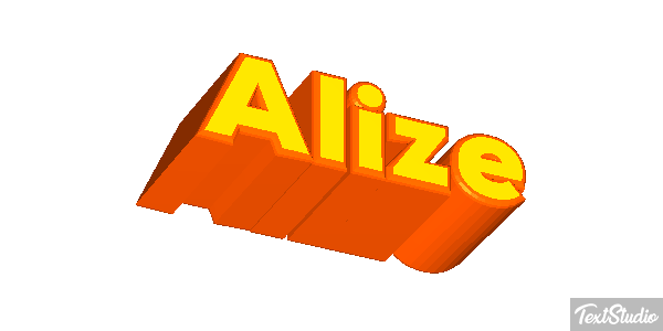 Alizé Texteffekt
