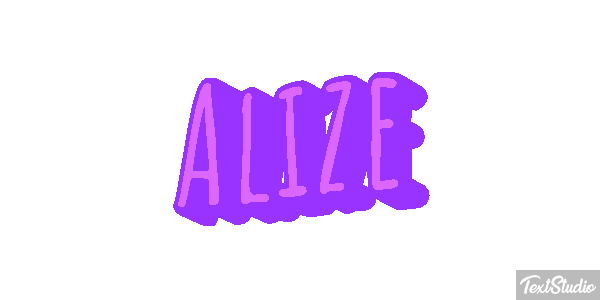 Alizé Texteffekt