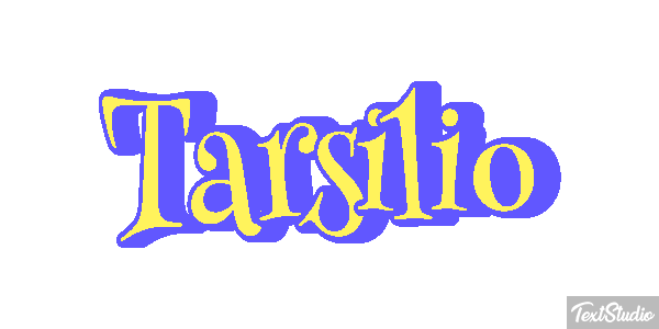 Tarsilio Текстовый эффект