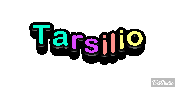 Tarsilio Текстовый эффект