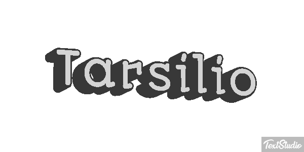 Tarsilio Текстовый эффект