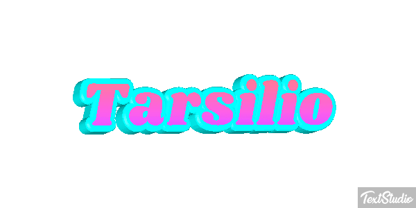 Tarsilio Текстовый эффект