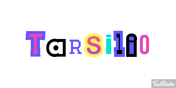 Tarsilio Текстовый эффект