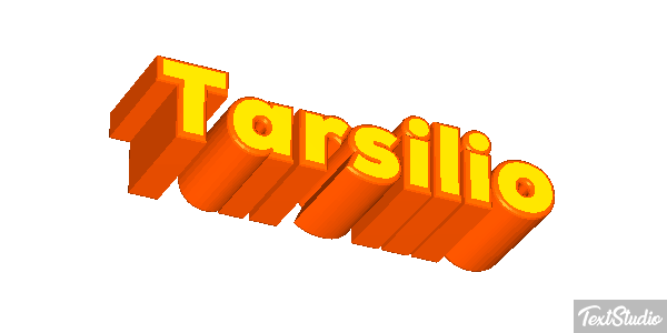 Tarsilio Текстовый эффект