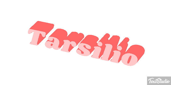 Tarsilio Текстовый эффект