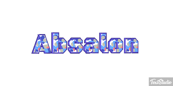 Absalon Text effect