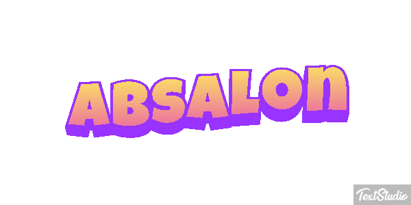 Absalon Text effect