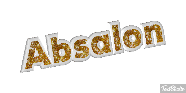 Absalon Text effect