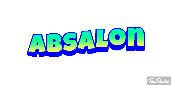 Absalon Text effect