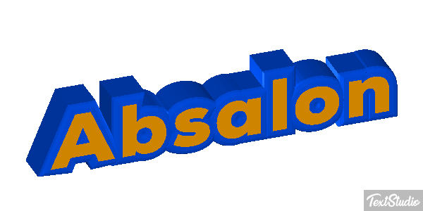 Absalon Text effect