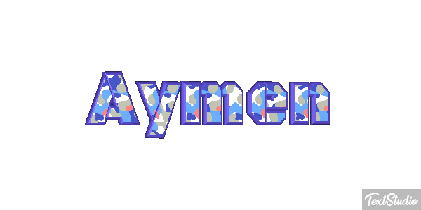 Aymen Efecto de texto