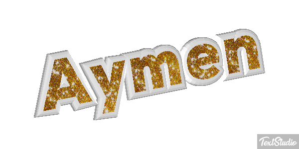 Aymen Efecto de texto