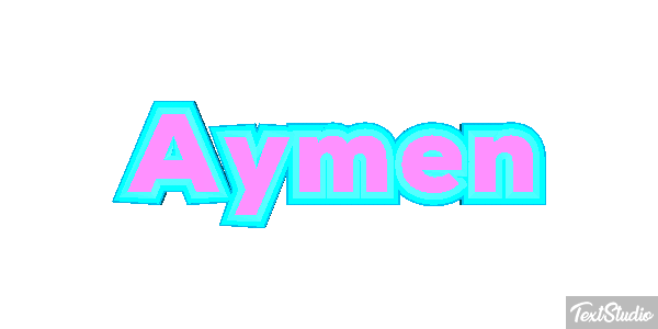 Aymen Efecto de texto