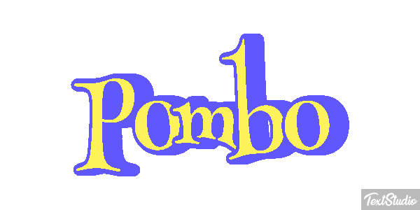 Pombo Texteffekt