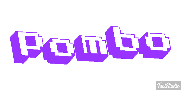 Pombo Texteffekt