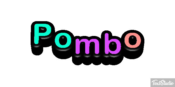 Pombo Texteffekt