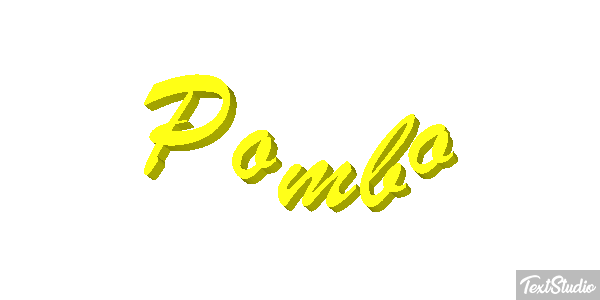 Pombo Texteffekt