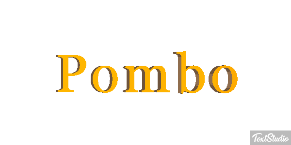 Pombo Texteffekt