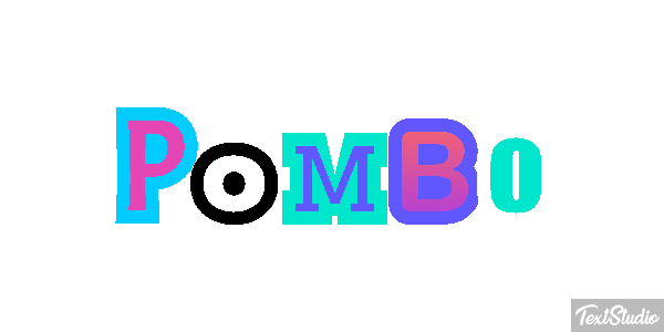 Pombo Texteffekt