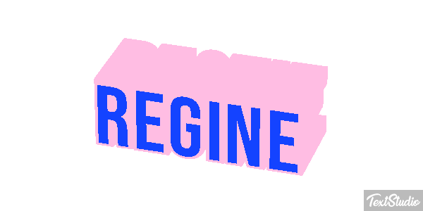 Régine Текстовый эффект
