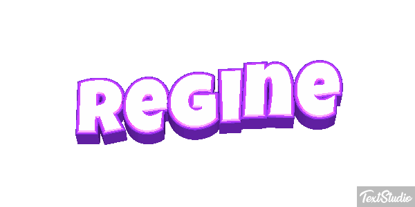 Régine Текстовый эффект