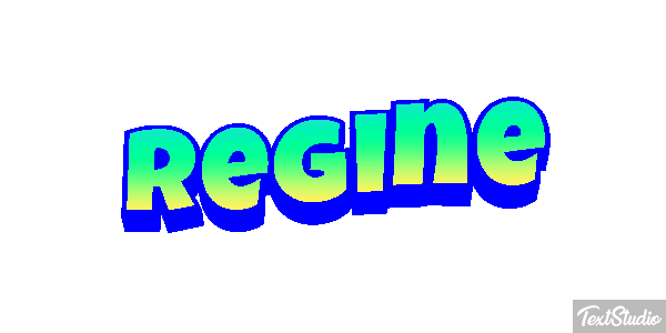 Régine Текстовый эффект