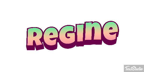 Régine Текстовый эффект