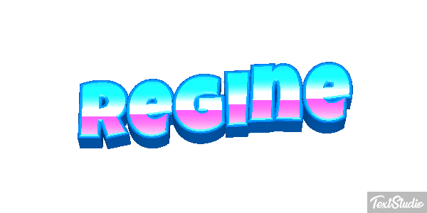 Régine Текстовый эффект