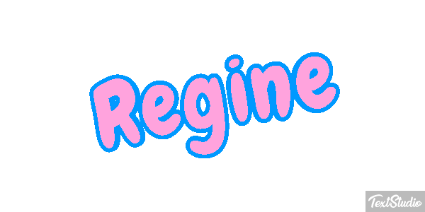 Régine Текстовый эффект