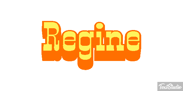 Régine Текстовый эффект