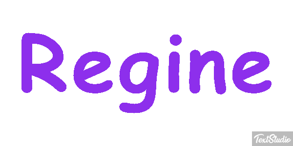 Régine Текстовый эффект