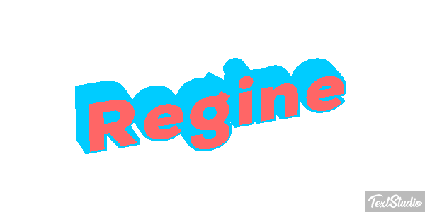 Régine Текстовый эффект