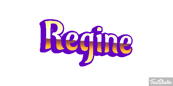 Régine Текстовый эффект