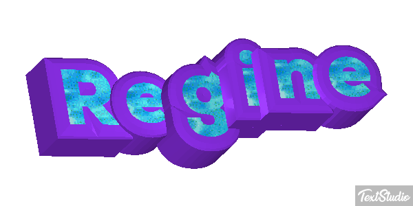 Régine Текстовый эффект